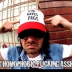 MC HOMOPHOBIC FUCKING ASSHOLE