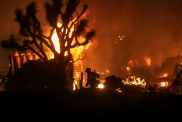 Požár v Kalifornii