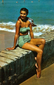 Letní pohlednice z 50.let