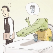 Těžký život krokodýla