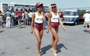 Holky na GP Maďarska 1986