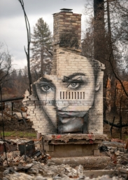 Street Art ve zničeném městě Paradise