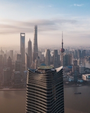 Šanghaj z ptačího pohledu