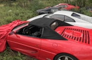 Opuštěná sbírka Ferrari