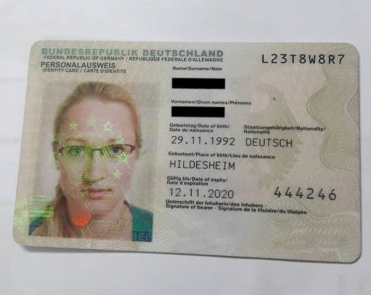 Index id. Немецкая ID карта. Бельгийский ID. Айди карта Германии. Identity Card Germany.