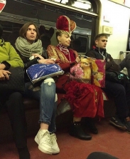 Holky v ruském metru