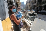Bejrút po výbuchu