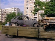 Pád stíhaček na sídliště Vltava (1998)