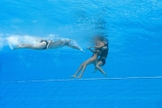 Nehoda při synchronizovaném plavání